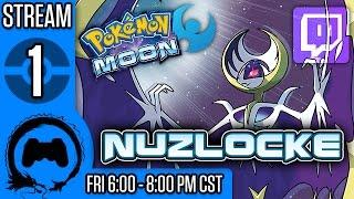 Pokemon MOON NUZLOCKE (BLIND) Part 1 - Stream Four Star - TFS Gaming