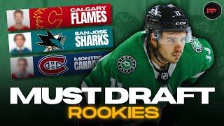 8 Must Draft Rookies to Target In Fantasy Hockey