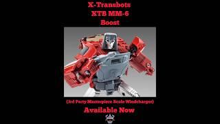 X-Transbots XTB MM-6 Boost (Toy ver.) #3rdpartytransformers #transformers #windcharger #xtransbots