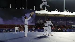 Yongin University demonstration team at 2023 World Taekwondo Cultural Festival Gangwon Chuncheon