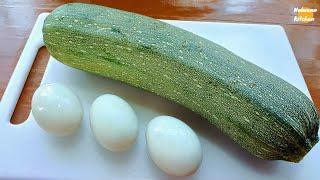 I've Never Eaten Such Delicious Zucchini! Simple And Healthy Recipe | Nolwenn Kitchen