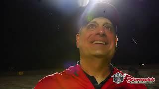 Toledo Central Catholic Fighting Irish coach Greg Dempsey after their 27-26 win over St. Ignatius