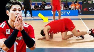 TOP 20 Monster Volleyball Headshots That Shocked the World !!!