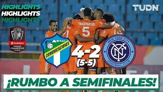 Highlights | Comunicaciones 4(5)-(5)2 New York City | CONCACHAMPIONS 2022 - 4tos | TUDN