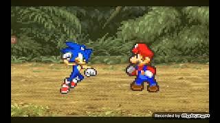 Luigi et mario  vs Tails et sonic