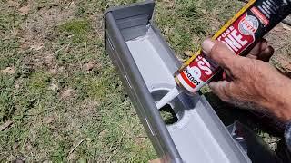 How to Cut and Install a Gutter Dropper Outlet for a Downpipe