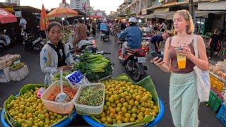 Very Popular Cambodian Street Food - Evening Walking Tour Toul Tompoung Market