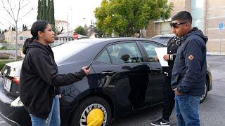 Caught on Camera" Drivers' Reactions to Getting Wheel Locks for Unpaid Tickets!