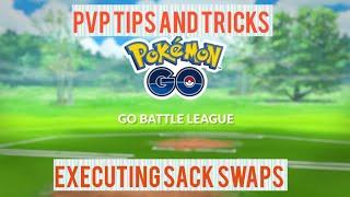 Pokemon go pvp tips and tricks reading team comps and pulling off "sack swaps" #shorts