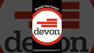 Should you buy Devon Energy stock?  #growthshares #dvn #devonenergy