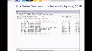 IBM Academic Initiative Unix System Services (USS) - Unit -09