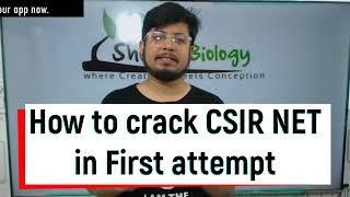 How to crack CSIR NET in first attempt?