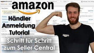 Amazon Verkäuferkonto PRO eröffnen - Amazon FBA Händler Anmeldung Tutorial [TEIL 1 / 4]