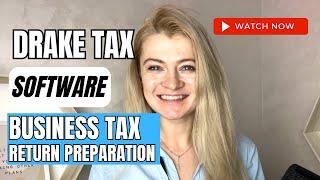 Drake Tax Software Training - How to Prepare Business Tax Return Partnership 1065 in Drake  [2023]