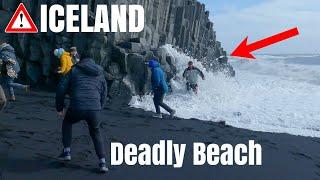 People Got to Close Despite Red Warnings ! Deadly Sneaker Wave Hits Tourists! May 20, 2023