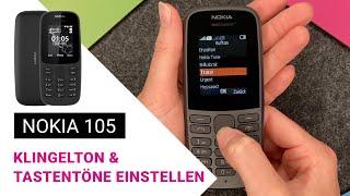 Nokia 105 2019 - Klingelton und Tastentöne einstellen