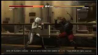 DOA5U - HAYATE vs CHRISTIE (FakeSypha)