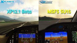 MSFS SU15 vs. XP12.1 Stock Turboprops | VR Comparison | Meta Quest 3 RTX 4080S