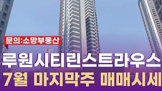 루원시티린스트라우스  7월 마지막주 매매시세는 어느 정도일까?? 대단지 프리미엄~ 매물다량보유 010-2899-2779