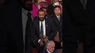 Rep. Al Green is removed from Trump's joint Congressional address #abc15news #wpde #trump #algreen