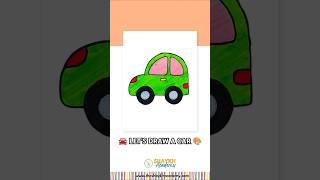  Let's Draw a Car  | Drawing for School ‍ #art #shorts #trending #school #diy #drawing #car