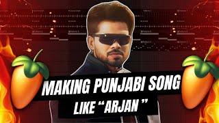 How to Make Punjabi Song In FL Studio | Like Arjan Dhillon| Fl Studio (Hindi) | Arjan D | Fl Studio