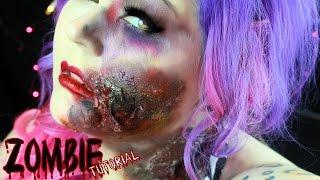 Zombie Pin Up Makeup Tutorial