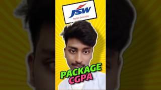 JSW Interview Experience | Package and CGPA  @akshayhangaragi