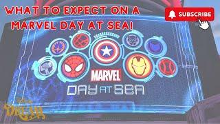 What to Expect on a Marvel Day at Sea on the Disney Cruise Line!