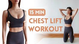 15 min Boob Lift Workout - Firm and Lift Your Chest Naturally ~ Emi