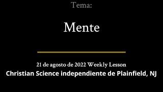 21 de agosto de 2022 — Mente