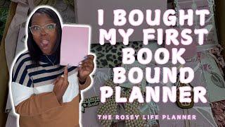 MY FIRST BOOK BOUND PLANNER | THE ROSEY LIFE PLANNER 2025