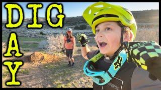 Dig and Ride | Repair and Build  Mountain Biking Trail