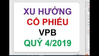 XU HƯỚNG CỔ PHIẾU VPB TRONG QUÝ 4 2019 -  ĐẦU TƯ CHỨNG KHOÁN