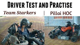 Go kart driver test | Team Starkers | Pillai Hoc |  NKRC Season 4