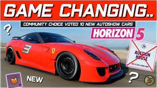 10 RARE EXCLUSIVE CARS Being ADDED To AUTOSHOW in Forza Horizon 5 Update 30 (FH5 Community Choice)