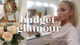 HOW TO LOOK GLAMOROUS ON A BUDGET: hair, makeup, outfit