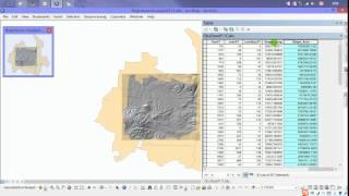 Regression Analysis in ArcGIS (ArcGIS 10.0) Step 3