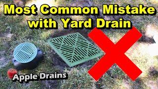 $15 Dollar Catch Basin - SAVE 1000'S - Common Mistakes and How to Correct