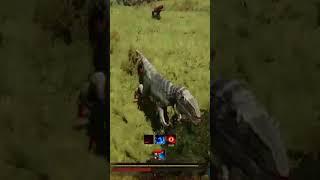 The closest fight ive ever had. #dinosaur #pathoftitans #gaming