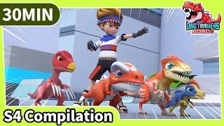 Dino Trainers S4 Compilation [16-18] | Dinosaurs for Kids | Trex | Cartoon | Toys | Robot | Jurassic