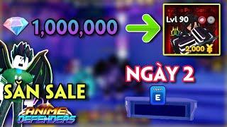 ANIME DEFENDERS - HÀNH TRÌNH SĂN SALE TỪ 1 TRIỆU GEM LÊN SJW SHINY TOÀN NĂNG - NGÀY 2