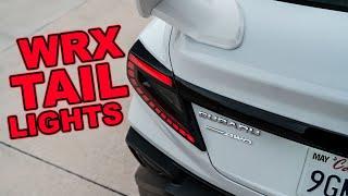 New LED Sequential Tail Lights | Subaru VB WRX