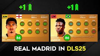 DLS24 |  NEW RATING REAL MADRID PLAYER IN DLS25