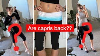 Omg are capris making a comeback??