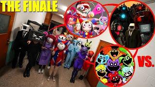 SKIBIDI TOILET VS DIGITAL CIRCUS VS SMILING CRITTERS IN REAL LIFE! (THE BATTLE OF TRENDS FINALE)