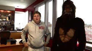 Inside Mike Leach's office: How a Sasquatch, Pirate and Cougar all call it home