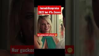 Immobilien Preise 2022 bei 4% Zinsen #shorts #immobilien #wolfofwallstreet