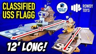 OVER 12 Feet Long! USS Flagg GI Joe Classified - Mega Jay Retro