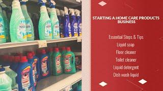 Starting Homecare products Business